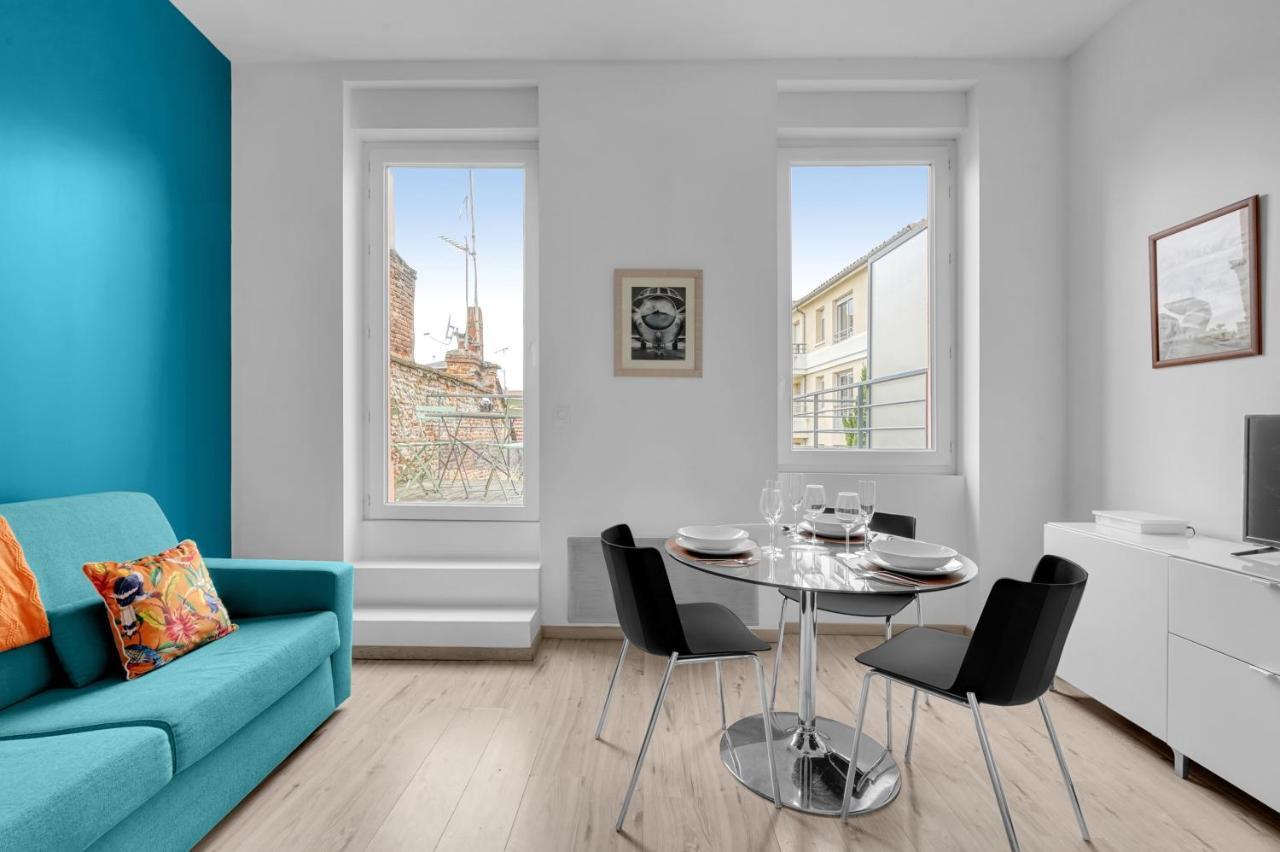 Terrasse Riquet - En Plein Coeur De Toulouse Lejlighed Eksteriør billede